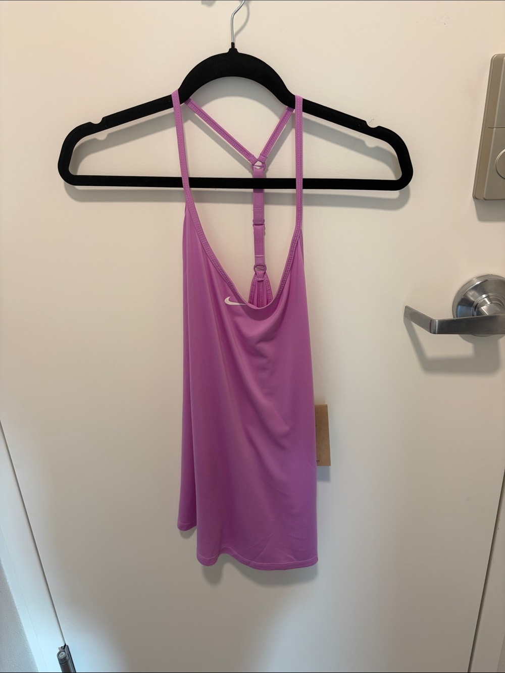 Nike Lilac Strappy Dri-FIT Tank Top - Picture 6 of 10